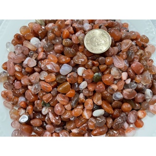 遇見～南紅瑪瑙 水晶 水晶碎石 天然水晶 開運碎石 圓角水晶 圓角南紅瑪瑙消磁水晶