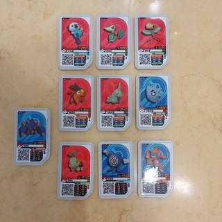 🍭10張拍賣價🍭 正版 Pokemon Gaole 寶可夢卡匣 第三彈，第六彈，第七彈 一、二星卡匣