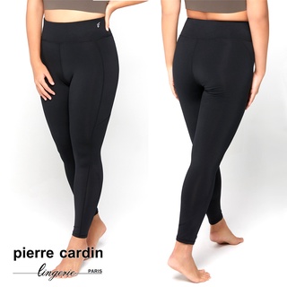 【pierre cardin 皮爾卡登女性內衣】高腰顯瘦瑜珈長褲-大尺碼