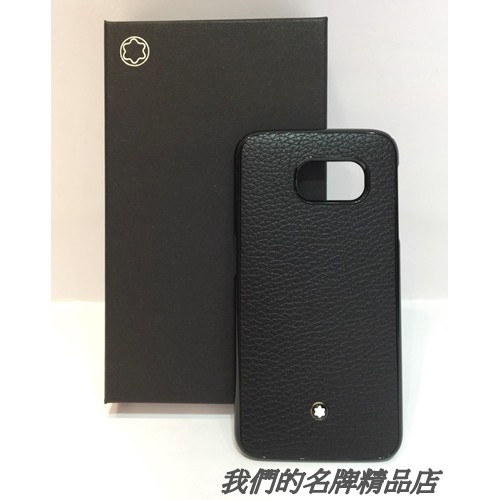 [我們的名牌精品店]~MONT BLANC萬寶龍 Samsung S6 5.1吋手機背殼 *特價*