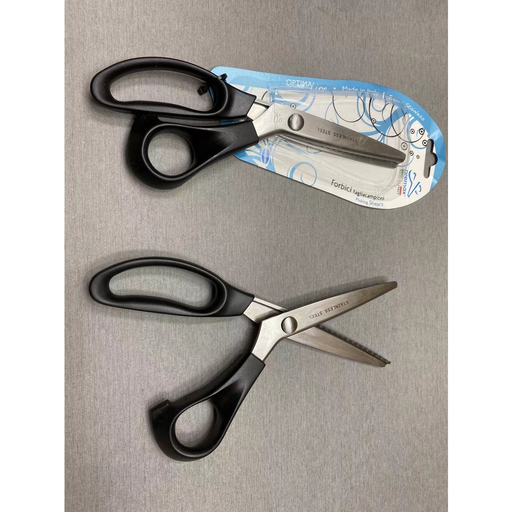 義大利 PREMAX 專利 鋸齒剪刀 9吋 不鏽鋼 鋸齒剪 布樣剪 (布樣剪刀) 三角 花邊 剪刀 B61620900