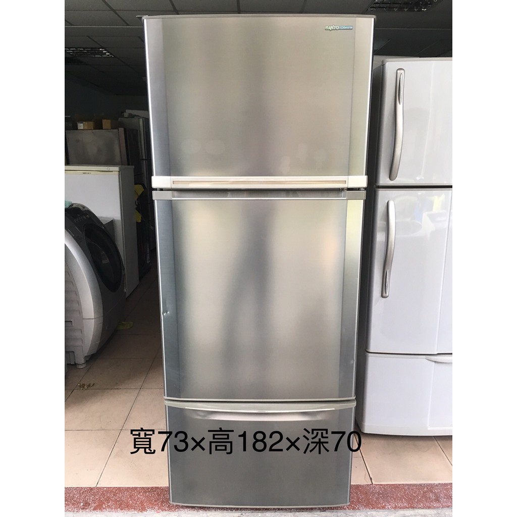 金文宣電器行 三洋sanyo 三門變頻冰箱5公升二手三重蘆洲台北 蝦皮購物