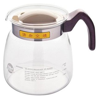 耐熱壺2000cc 瓦斯爐 / 電磁爐 二款加熱方式可選 玻璃壺 直火 耐熱玻璃壺 花茶壺 咖啡壺 開水壺 泡茶壺