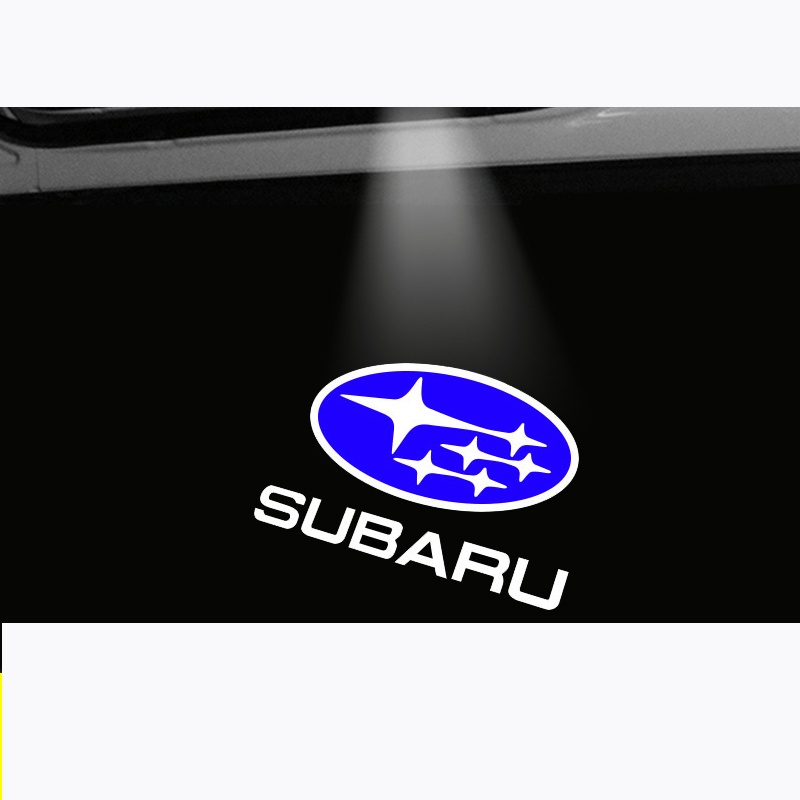 Subaru 改裝 迎賓燈 forester outback XV BRZ改裝 車門鐳射燈 投影燈 照地燈