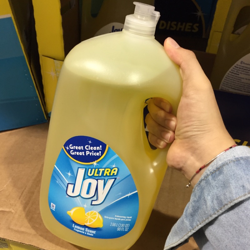 ★Alien★Ultra Joy 濃縮洗碗精 2.66公升 檸檬香味 好市多代購