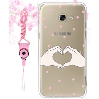 Note5/Note8/Note9/Note10/S7/s8/s9/s10/plus 大愛心手勢空壓殼防摔殼 三星手機殼