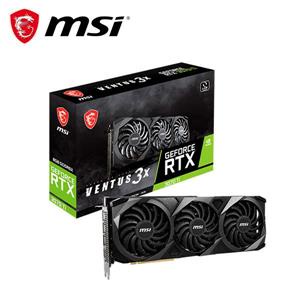 刷卡含發票MSI RTX 3070 Ti 8G VENTUS 3X OC 顯示卡 ●1800 MHz / 19 Gbps