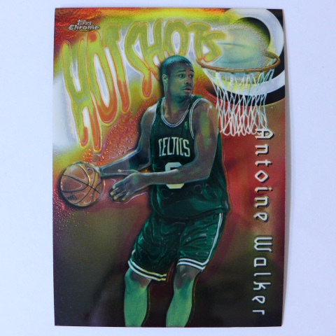 ~ Antoine Walker ~濫投之王.NBA球星/安東·渥克 1998年Chrome.特殊卡