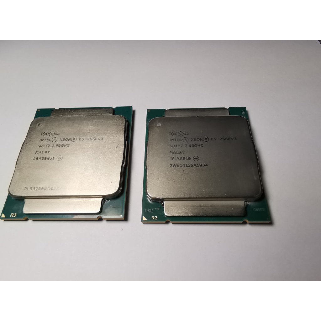 Intel Xeon E5-2666 v3 2.9G 2011-3 10核/20緒 正式版 CPU