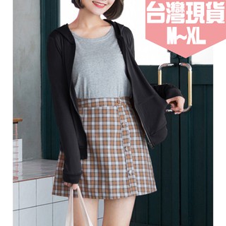 「M~XL。臺灣現貨」2色 彈力素面 連帽薄外套 (O1035)