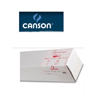 法國製 CANSON Figueras 290g 1.40x10M 1捲 康頌 油性蠟筆 油畫紙 壓克力畫紙 無酸 純棉