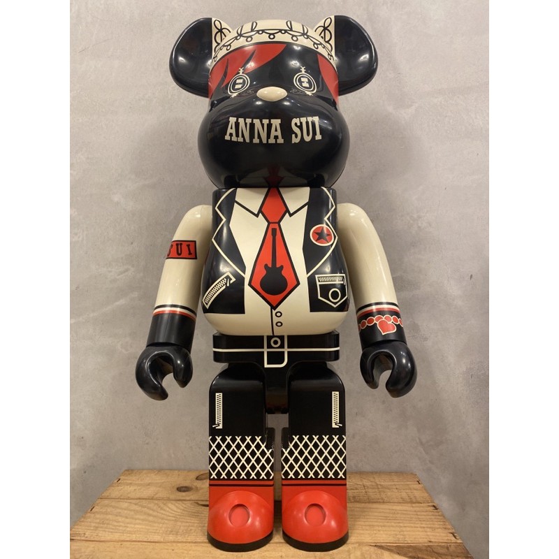 BE@RBRICK 1000% ANNA SUI RED &amp; BEIGE