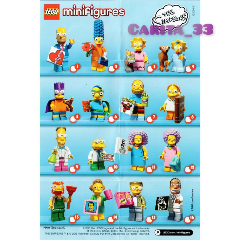 LEGO 樂高 71009 Minifigures The Simpsons Series 2 辛普森家庭 通馬桶配件