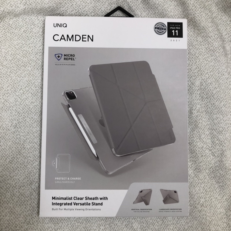 Uniq Camden iPad Pro 2021 11吋 灰色保護套 二手(只用過兩天)