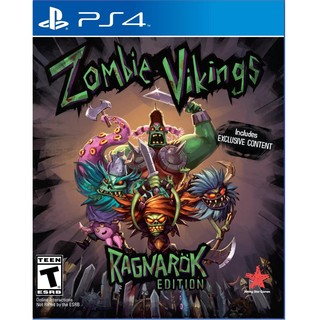 PS4 殭屍維京 萬物滅絕版 英文美版 Zombie Vikings Ragnarok【一起玩】(現貨全新)