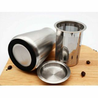 臺灣現貨 篩粉器 咖啡篩粉 咖啡過濾杯 接粉杯 過篩器 聞香杯 304不鏽鋼 粗細粉 磨豆接粉杯 杯子 咖啡