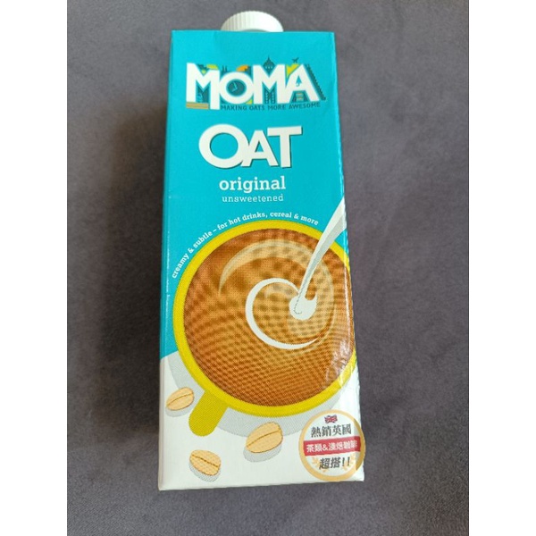 MOMA 英國 無加糖燕麥奶 - 1L