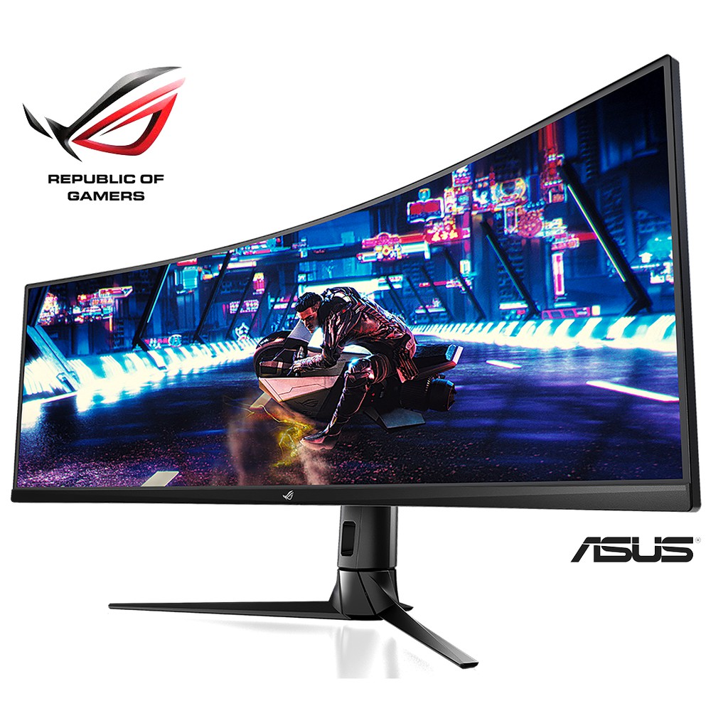 Asus華碩rog Strix Xg49vq 49吋va 曲面hdr 電競螢幕144hz Hdr 公司貨三年保 蝦皮購物