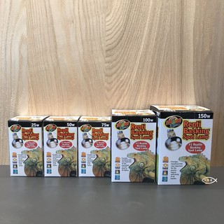 ZOO MED 美國【爬蟲取暖燈泡 25Ｗ 50W 75W 100W 150W】 烏龜 爬蟲 寵物 加溫 燈泡