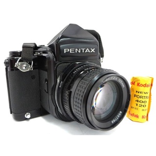 美品 Pentax67 濱田英明  105mm f/2.4 機身+鏡頭 一機一鏡組合 可拆賣
