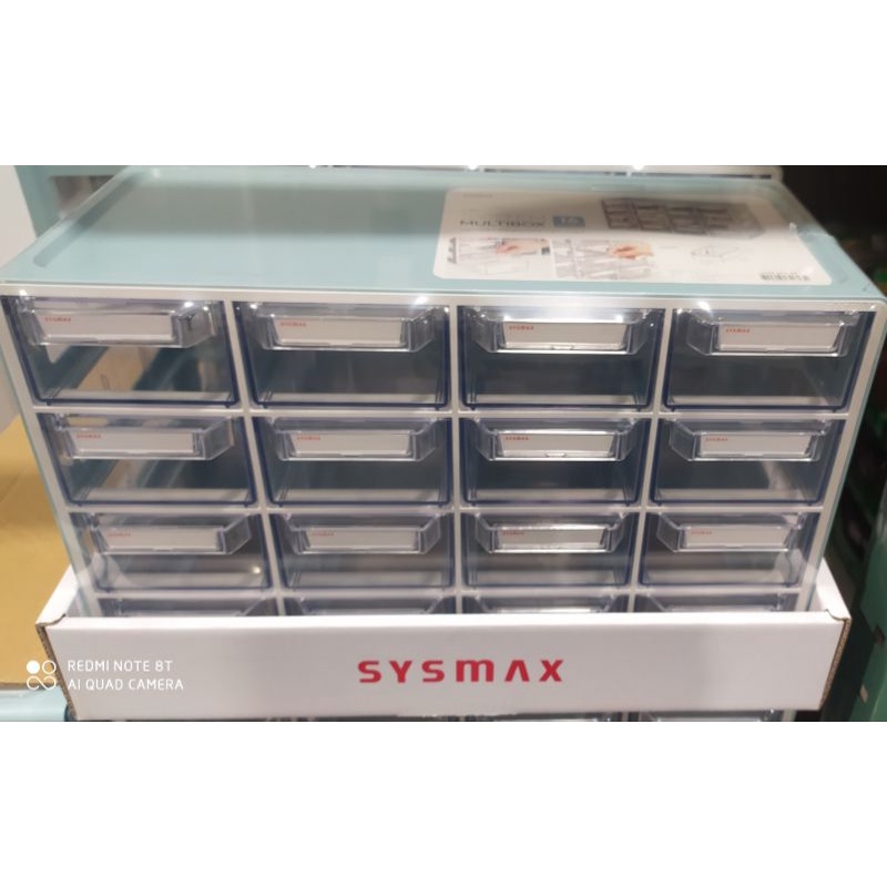 【阿賢市坊】好市多Costco Sysnax 桌上型多用途16格收納盒