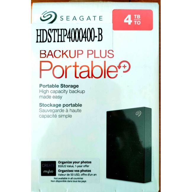 Seagate Backup Plus 4TB 2.5吋行動硬碟 USB3.0