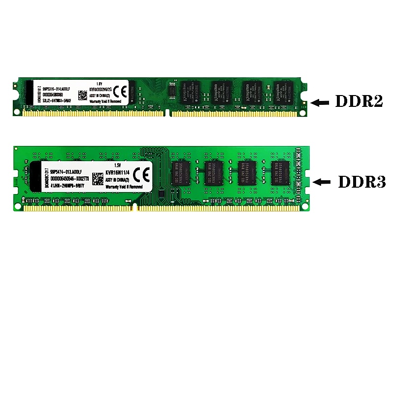 Pc 內存 RAM 模塊電腦台式機 PC2 DDR2 2GB 800Mhz PC3 DDR3 4GB 1333MHZ 1