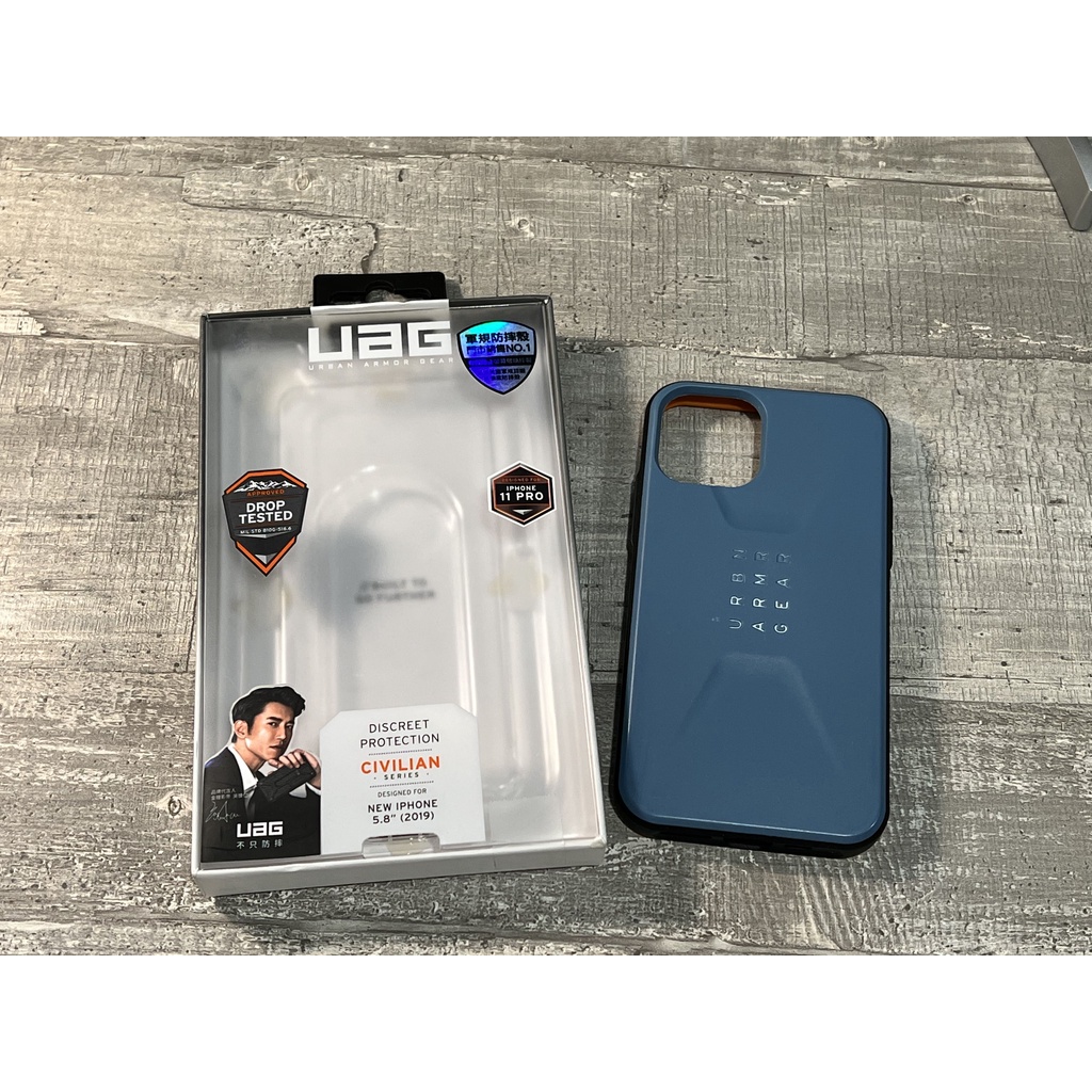 [二手] UAG iPhone 11 Pro 耐衝擊簡約保護 藍