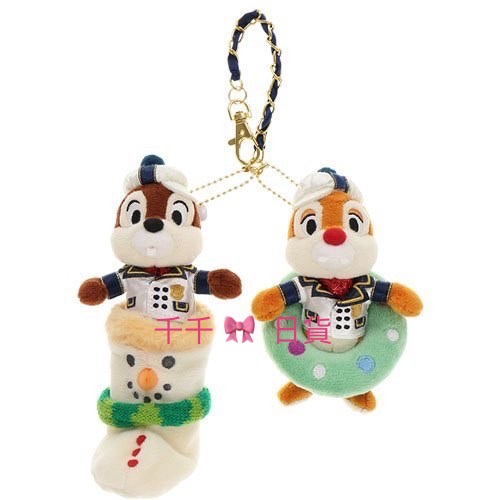 日本迪士尼~可愛奇奇蒂蒂包包吊飾 (冬季限定)