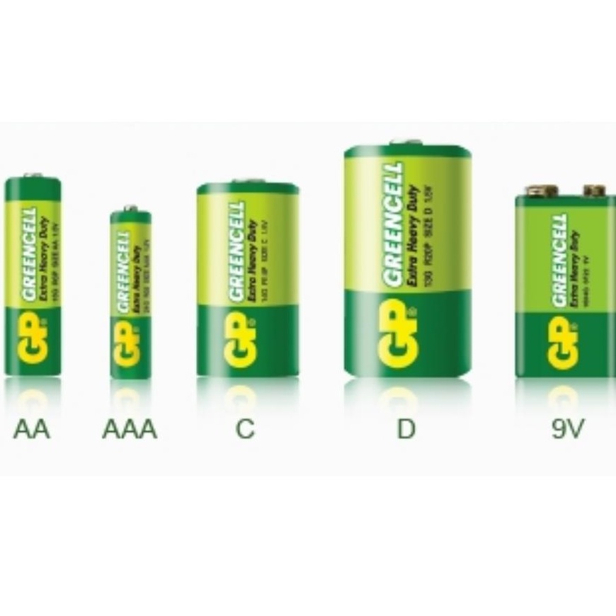 GP超霸 全系列 綠能特級碳鋅電池 碳鋅電池 1/2/3/4/9V