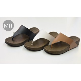 {百分百 SHOES}臺灣製造-女款柏肯拖 夾腳拖鞋素色簡約率性 休閒拖鞋 中底EVA 厚底3.5公分 正常 36~39