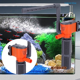文房水族 小型魚缸過濾器迷你型水族箱三合一內建潛水泵增氧過濾泵