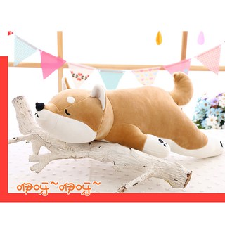 柴犬 抱枕/趴趴狗/夾腿抱枕禮品毛絨/午安枕/聖誕節生日禮物/動物/七夕情人節/ 秋田犬大抱枕 靠腰 擺件 裝飾