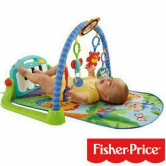 Fisher Price 費雪 可愛動物鋼琴健身器