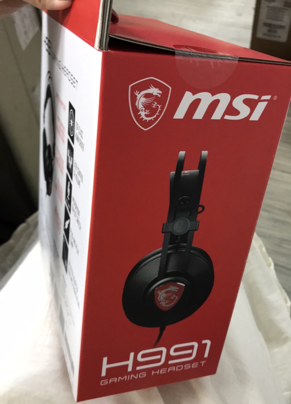 msi h991 box gaming headset