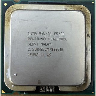 二手CPU 中古CPU 775腳位 EE5200 E5300 E5400