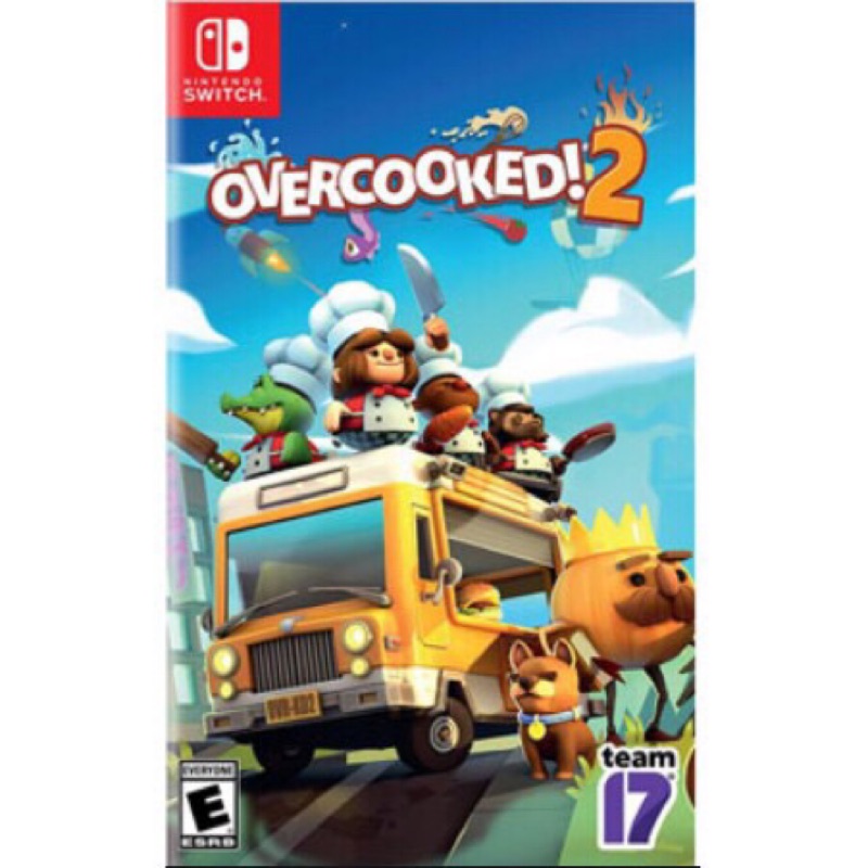 現貨 Switch 煮過頭2 overcooked 中文 NS 實體遊戲片