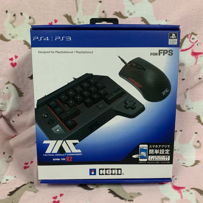 PS4 HORI TAC K2 鍵盤滑鼠組
