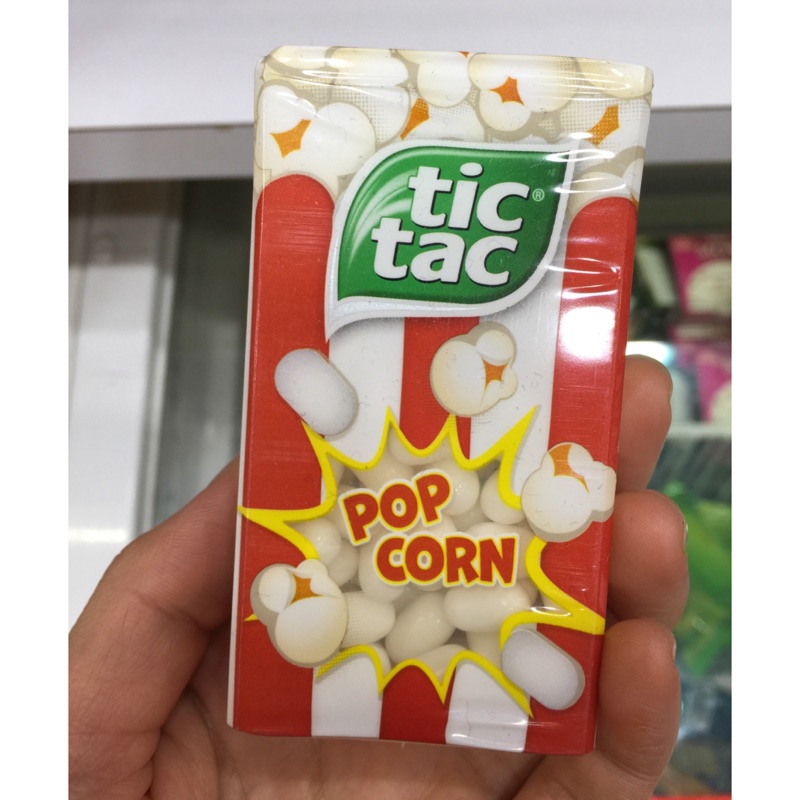 香港代購🌟Tic Tac糖🍿限量爆米花口味糖果