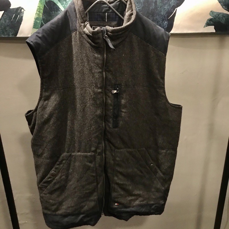 Tommy Hilfiger 古著冬天背心 vintage vest 二手 古着 FUKU FUKU