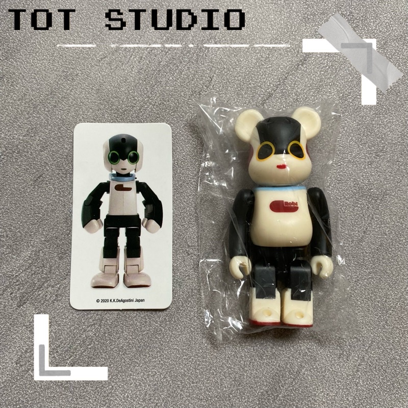 ‹ TOT.Studio › 庫柏力克熊 Be@rbrick 100% 40代 代數熊 機器人ROBI