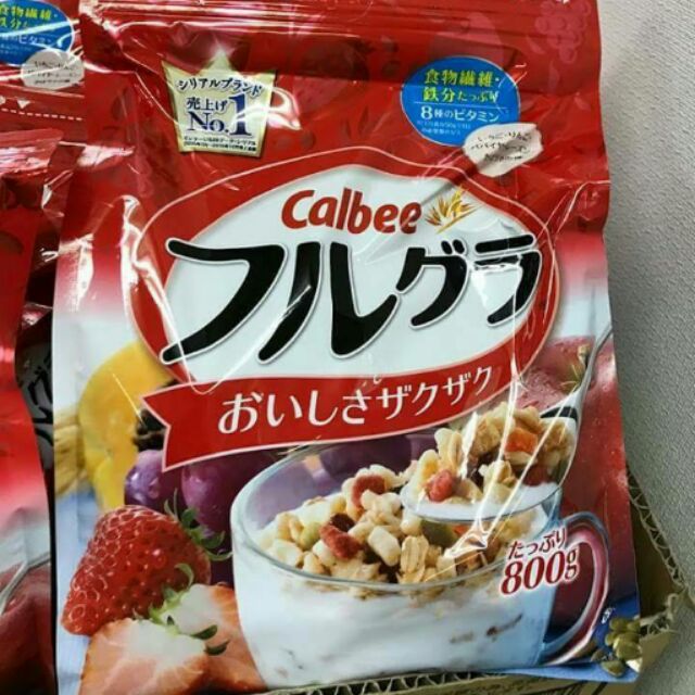 日本cabee 水果麥片