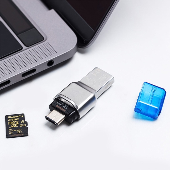 【台灣保固】金士頓 MobileLite Duo 3C  Type-C 雙介面讀卡機 MicroSD 適用