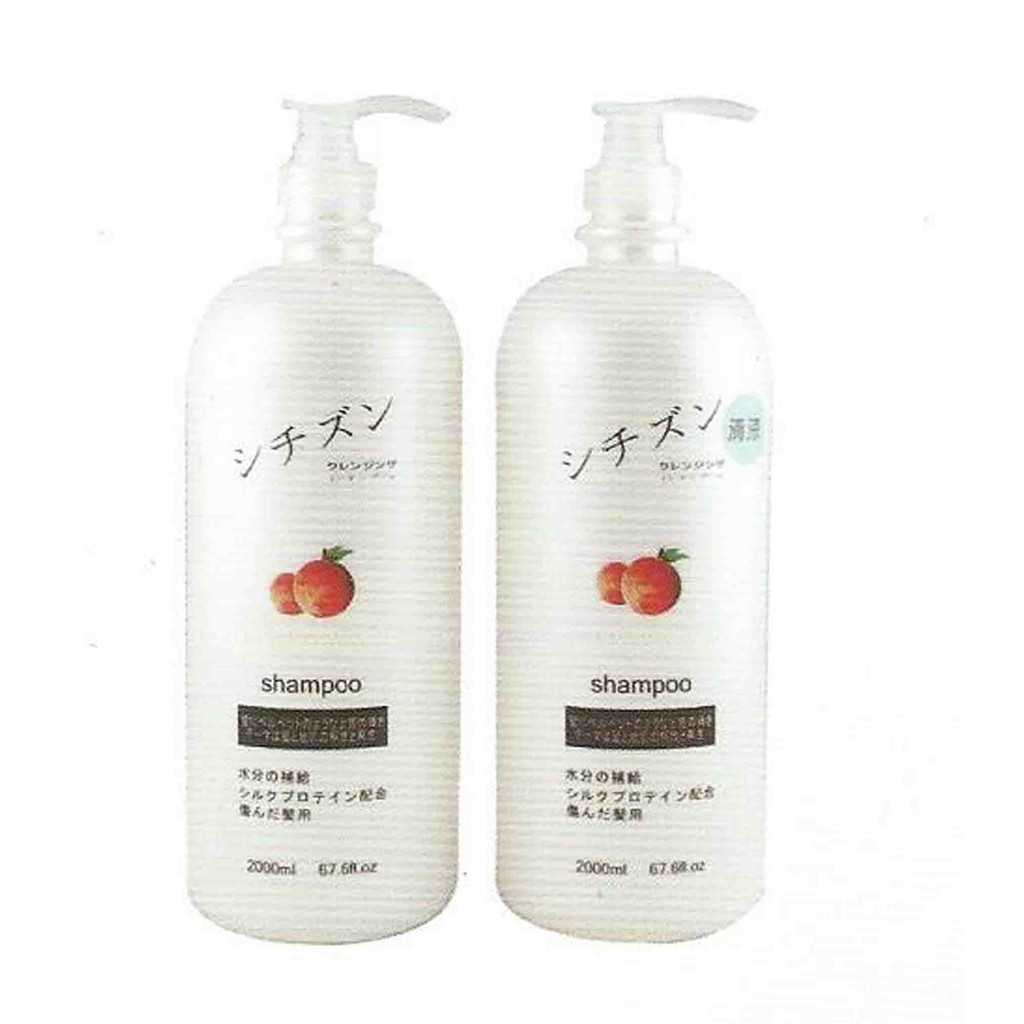 【akushop】星辰水蜜桃活力洗髮乳/護髮素2000ml