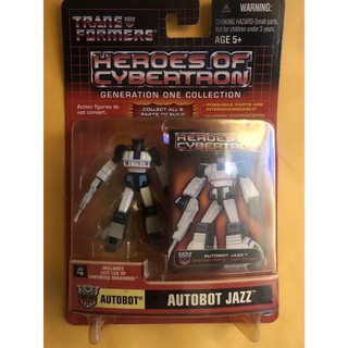 hasbro孩之寶發行變形金剛3吋吊卡HEROES OF CYBERTROM AUTOBOT JAZZ