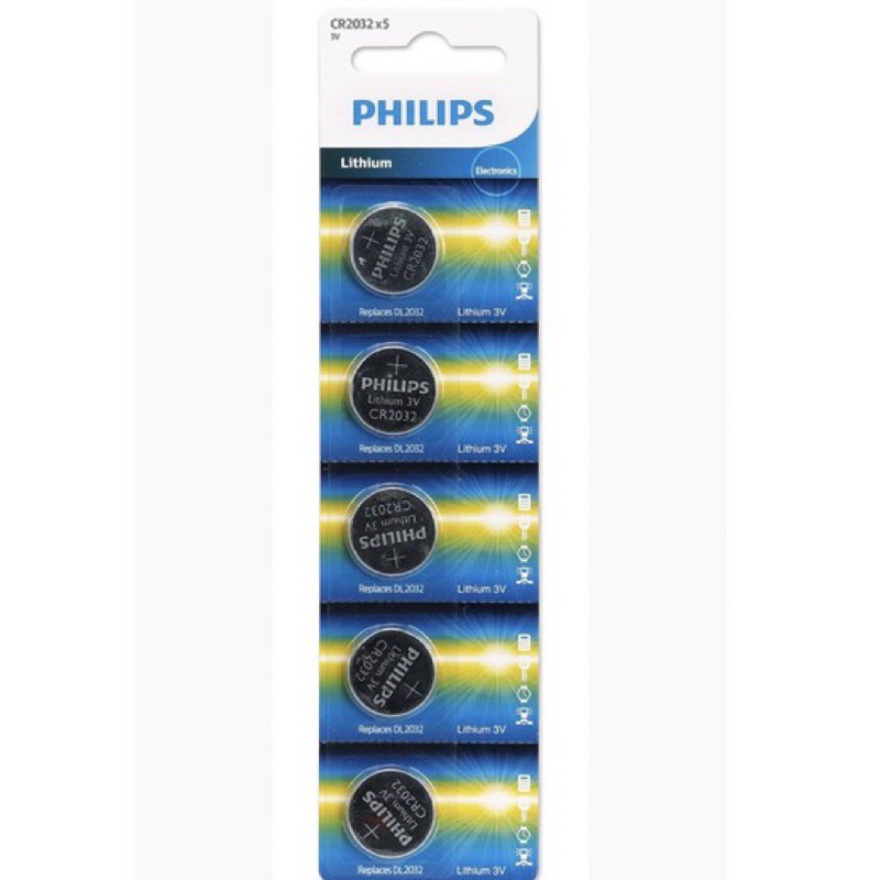 台灣公司貨 飛利浦 PHILIPS CR2032 CR 2025 CR1632 CR2016 鈕釦電池  寶可夢手環電池