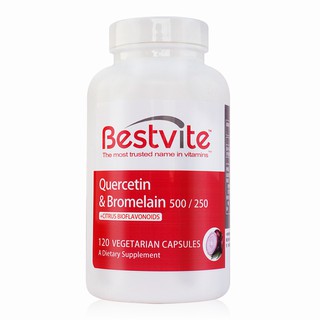 【美國BestVite】必賜力洋蔥萃取物含槲黃素膠囊(120顆/瓶) 單入/2入/4入