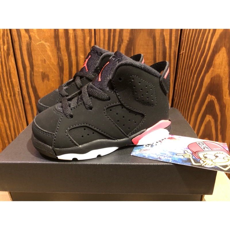 NIKE AIR JORDAN 6 RETRO TD 黑紅 大魔王 老屁股 384667-060