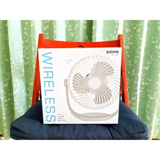 現貨 KINYO 7吋 充插兩用 可放冰塊 USB充電 DC直流循環扇 桌扇 電風扇 UF-182
