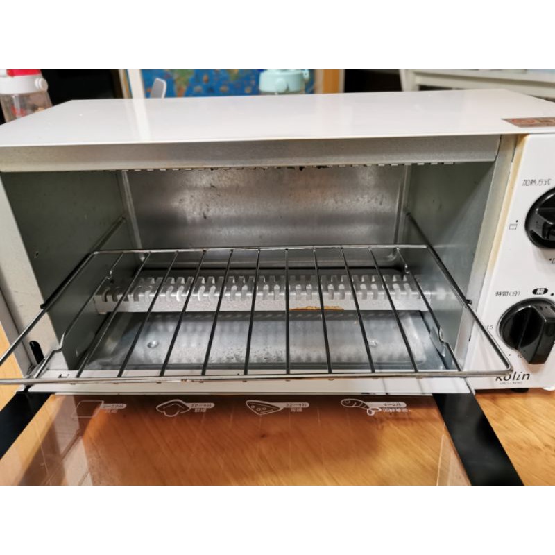 Kolin 歌林 雙旋鈕 電烤箱 6L KBO-LN066 (九成新)